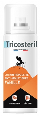 Tricosteril Lotion Répulsive Anti-Moustiques Famille Dès 1 An 100 ml