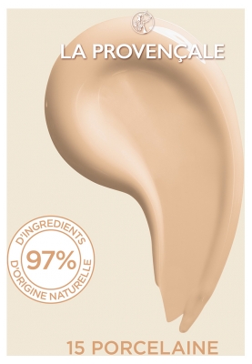 La Provençale Bio Le Fond de Teint Lumière Toutes Peaux 30 ml - Teinte : 15 Porcelaine