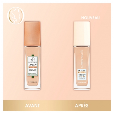 La Provençale Bio Le Fond de Teint Lumière Toutes Peaux 30 ml - Teinte : 15 Porcelaine