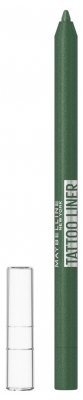 Maybelline New York Tattoo Liner Crayon Eyeliner Taillable 1,3 g - Couleur : 817 Hunter Green