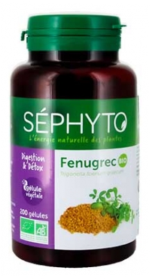 Séphyto Fenugrec Bio 200 Gélules Végétales