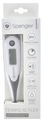 Spengler-Holtex Thermomètre Électronique Flexible Gris