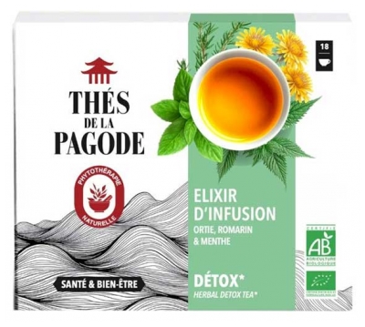 Thés de la Pagode Infusion Détox du Levant 18 Infusettes