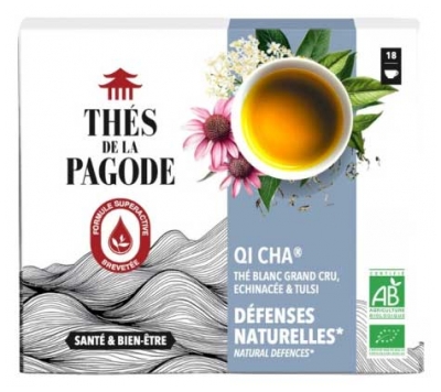 Thés de la Pagode Thé Qi Cha Bio 18 Sachets 