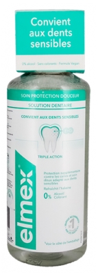 Elmex Sensitive Soin Protection Douceur Solution Dentaire 400 ml