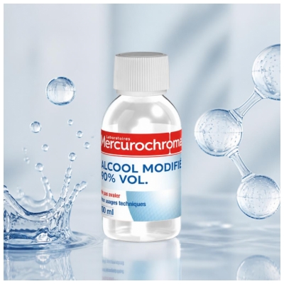 Mercurochrome Alcool Modifié 90° Vol. 100 ml