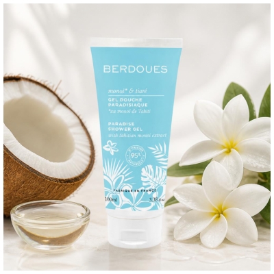 Berdoues Gel Douche Paradisiaque Tiaré & Monoï 100 ml