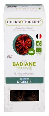 L'Herbôthicaire Badiane Anis Étoilé Bio 80 g