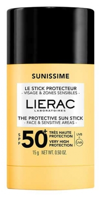 Lierac Sunissime Le Stick Protecteur Zones Sensibles & Visage SPF50+ 15 g