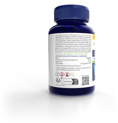 Arkopharma Arkorelax Sommeil Fort 2 Mois 60 Gummies