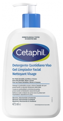 Cetaphil Nettoyant Visage Peaux Sensibles 473 ml