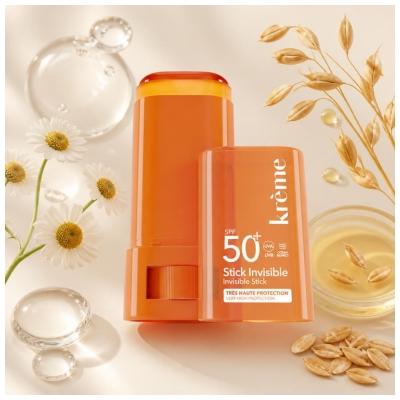 Krème Stick Invisible Solaire SPF50+ 18 g