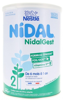 Lait Infantile pour Bébé de 6 Mois à 1 An 800 g (à consommer de préférence avant le 31/08/2026)