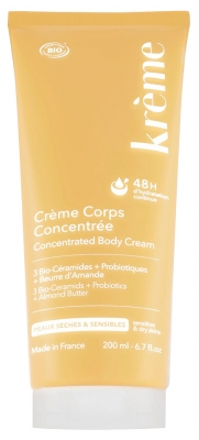 Krème Crème Corps Concentrée Peaux Sèches & Sensibles Bio 200 ml