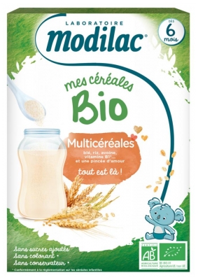 Bébé Bio Multicéréales : Céréales pour Bébé à partir de 6 Mois 250 g (à consommer de préférence avant le 31/07/2026)