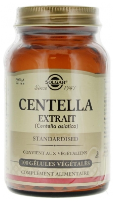 Centella Asiatica : Complément Alimentaire 100 Gélules Végétales (à consommer de préférence avant le 31/08/2026)