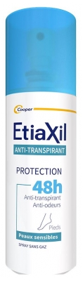 Vichy Déodorant Anti-Transpirant 48H Pieds 100 ml (à consommer de préférence avant le 30/06/2026)