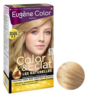 Eugène Color Color Éclat Coloration Ton sur Ton Sans Ammoniaque 115 ml - Coloration : 83 Blond Clair Doré