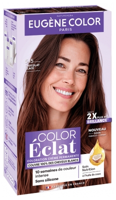 Eugène Color Color Éclat Coloration Ton sur Ton Sans Ammoniaque 115 ml - Coloration : 5.15 Chocolat Glacé