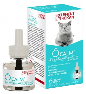 Beaphar Calming Diffuseur Recharge pour Chat 48 ml (à consommer de préférence avant le 01/09/2026)