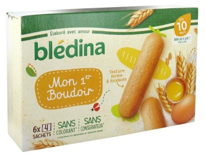 Biscuits Babybio à partir de 10 mois - Sachet de 24 biscuits (à consommer de préférence avant le 20/08/2026)