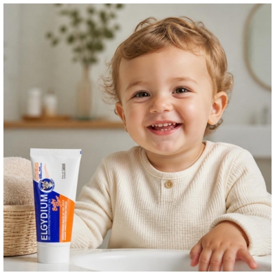 Elgydium Baby Fluor Gel Dentifrice Bébé de 6 Mois à 3 Ans 30 ml