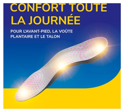 Scholl Semelles Tri-Comfort Easy-to-Fit Fmme Pointures 35 - 40 1 Paire