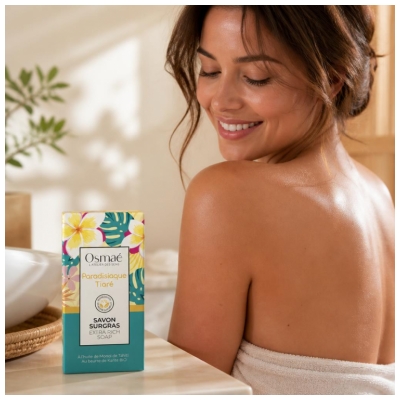 Osmaé Savon Surgras Tiaré Paradisiaque 100 g