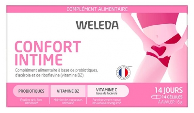 Soin Intime Féminin Bio - 30 Capsules (à consommer de préférence avant le 01/09/2026)