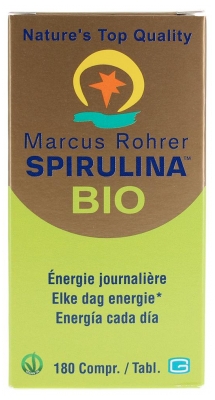 Spiruline Bio 200 Comprimés - Complément Alimentaire Naturel (à consommer de préférence avant le 30/07/2026)