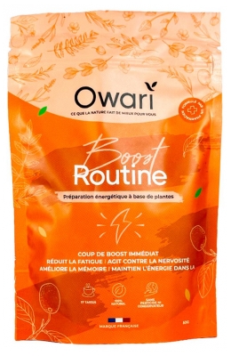 Owari Boost Routine Infusion 50 g (à consommer de préférence avant le 31/07/2026)