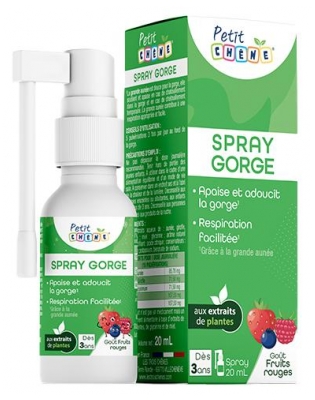 Spray Gorge Apaisant Bio 30 ml (à consommer de préférence avant le 31/07/2026)