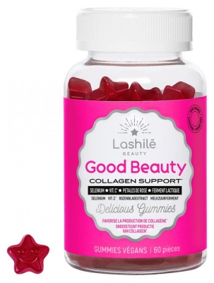 Supplément Alimentaire Lashilé Beauty Collagène 60 Gommes (à consommer de préférence avant le 30/07/2026)