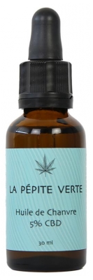 Huile de Chanvre 3% CBD - Format 50 ml (à consommer de préférence avant le 31/07/2026)