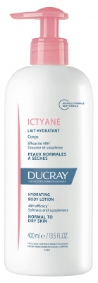 Ducray Ictyane Lait Hydratant Corps Peaux Normales à Sèches 400 ml