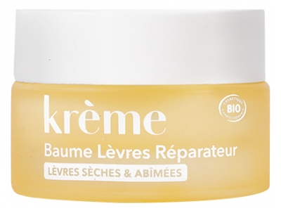 Krème Baume Lèvres Réparateur Lèvres Sèches & Abîmées Bio 10 g