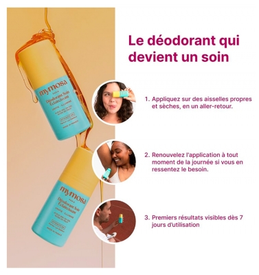 Mymosa Déodorant Soin Eclaircissant Unifie et Illumine 50 ml