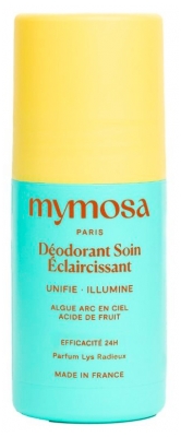 Mymosa Déodorant Soin Eclaircissant Unifie et Illumine 50 ml