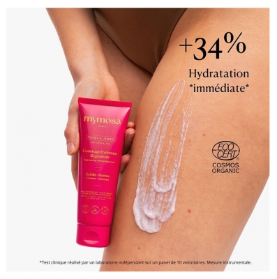 Mymosa Fesses & Jambes Gommage Hydratant Régénérant Efxolie et Hydrate Bio 125 ml
