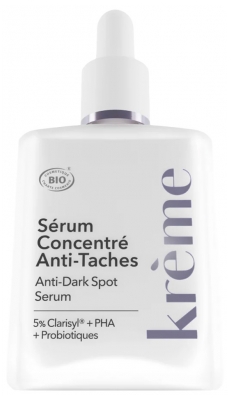 Krème Sérum Concentré Anti-Taches Visage Bio 30 ml