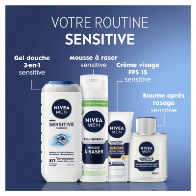 Nivea Men Trousse Routine Apaisante Peaux Sensibles 4 Produits