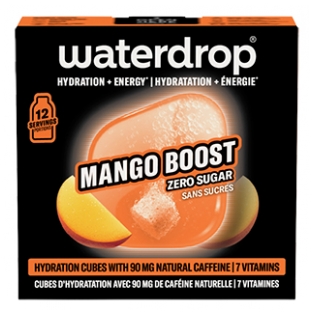 Waterdrop Microdrink Boost Sans Sucres 12 Unités - Saveur : Mango