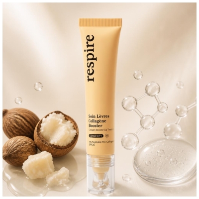Respire Soin Lèvres Collagène Booster SPF20 15 ml