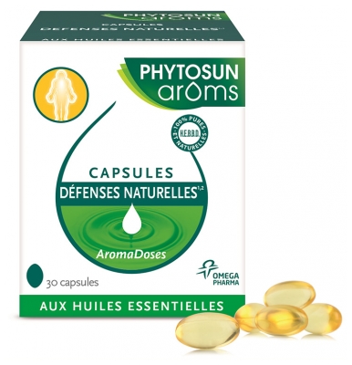 Phytosun Arôms Aromadoses Défenses Naturelles Étui de 30 Capsules Molles