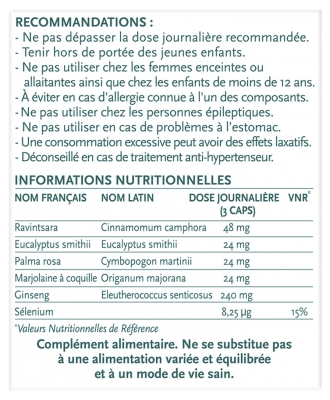 Phytosun Arôms Aromadoses Défenses Naturelles Étui de 30 Capsules Molles