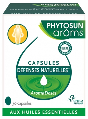 Phytosun Arôms Aromadoses Défenses Naturelles Étui de 30 Capsules Molles