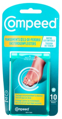Compeed Pansements Œils de Perdrix 10 Unités