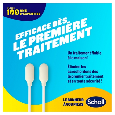 Scholl Traitement Acrochordons Freeze Away Cryothérapie 12 Traitements 