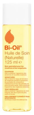 Bi-Oil Huile de Soin Naturelle - Soin Spécialisé Pour Les Vergetures Cicatrices Peau Sèche et Teint Irrégulier - 1 X 125 ml