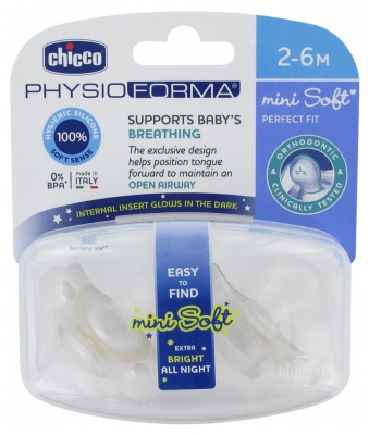 Chicco Sucette Physio Mini Soft 